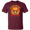 Coffee Lover, Be Brave And Drink Coffee, Retro Monkey Gift, Coffee Lover