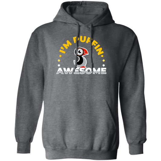 I Am Puffin Awesome Bird Ornithologist Pullover Hoodie