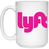 Lyft Gift, Lyft Driver, Lyft Design, Gift For Lyft Driver LYP03 White Mug