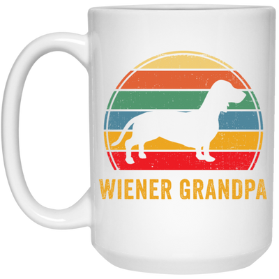 Wiener Grandpa Retro Wiener Dog