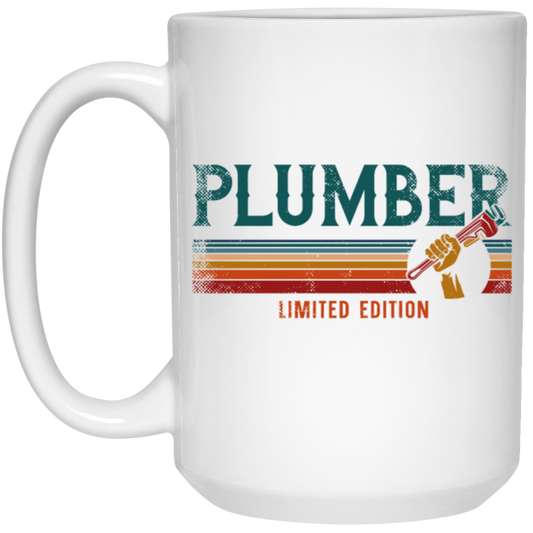 Plumber Lover Retro Plumbing Limited Edition Gift