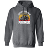 Farming Love Gift, Support Your Local Farmer, Best Farmer Lover, Retro Farm Gift Pullover Hoodie