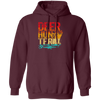 Cant Wait For Deer Hunting Season Deer Hunter Vintage Pullover Hoodie