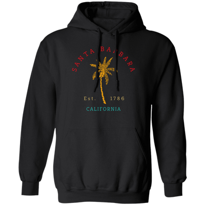 Retro Cool Vintage Santa Barbara Beach California Palm Tree Lover