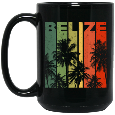 Retro Belize Beach Vacation Souvenir