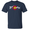 Colorado Mountains, Colorado Skyline Flag