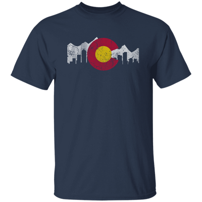 Colorado Mountains, Colorado Skyline Flag