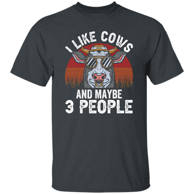 Love Cow, I Like Cow And Maybe 3 People, Just Cow, Retro Cow, Best Cow Ever Unisex T-Shirt