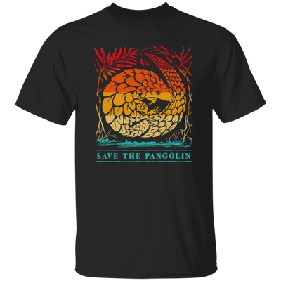 Save The Pangolin Rustic, Retro Pangolin Rustic