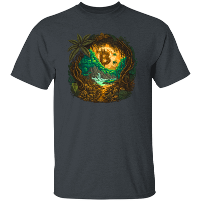 Love Bitcoin Gift, Bitcoin In The Jungle, Secret Forest, Mystery Jungle Unisex T-Shirt