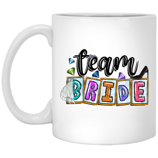 Team Bride Gift Colorful Bride Gift Wedding