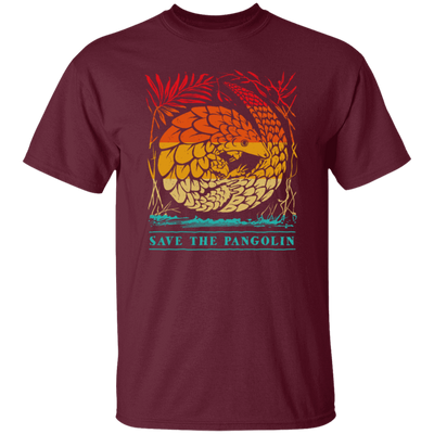 Save The Pangolin Rustic, Retro Pangolin Rustic