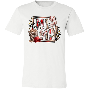 Love Mimi, Mimi's Gift, Peanuts Best Gift, Mimi Love Baseball, Go For Baseball Unisex Jersey T-Shirt