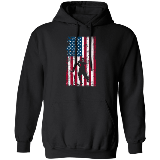 American Football Player USA Flag Gift