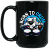 Born To Drum Astronaut Gift, Drummer Love