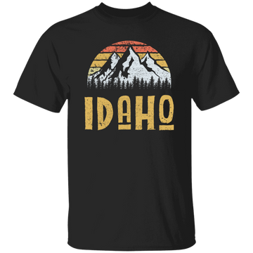 Vintage Retro Idaho Us Mountain State, Vintage Idaho Mountain (1)
