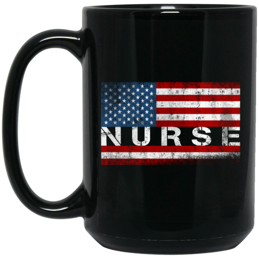 Proud Nurses American Flag Nurse Be To Husband