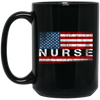 Proud Nurses American Flag Nurse Be To Husband