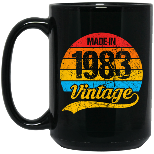 1983 Vintage Gift, Retro 1983 Lover, Birthday Gift Love