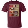 Birthday Gifts Women Men April 1990 Premium Unisex T-Shirt