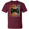 Retro Level 29 Complete Gamer Gamer 29 Years Birthday