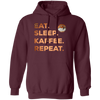 Saying Eat Sleep Coffee Repeat, Caffeine, Great Coffee Cappuccino Gift