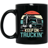 Truck Lover Retro Truck Keep On Truckin