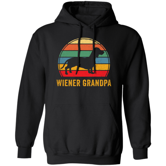 Wiener Grandpa Shirt Retro Wiener Dog