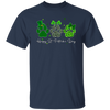 Love Shamrock Paw St Patrick Cute Cat Paw Irish Patrick Day