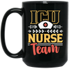 ICU Team, Nurse Team, Love Nurse, Gift For Nurse, My Dreamteam, Best Nurse Black Mug