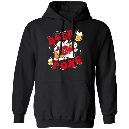 Love Beer Gift, Beer Pong Lover, Beer Pong Or Ping Pong, Gift For Drunk Pullover Hoodie