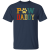 Vintage Grand Paw Dog Lover Grandpaw Grandpa Unisex T-Shirt