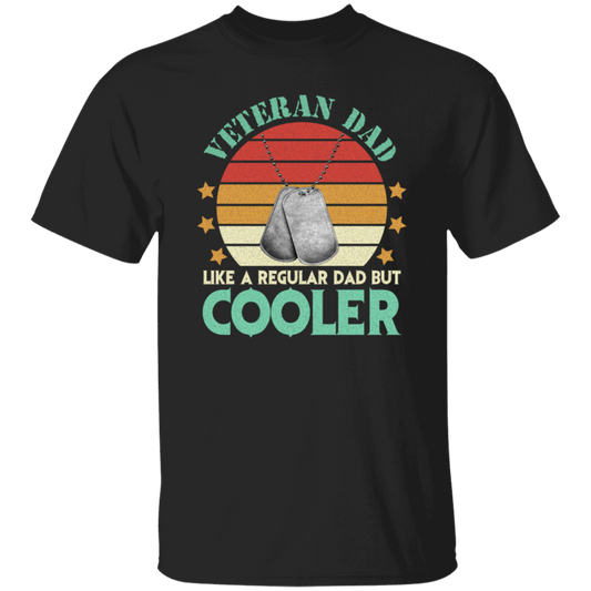 Veteran Dad Definition, Retro Dad Gift, Cooler Dad Vintage Unisex T-Shirt