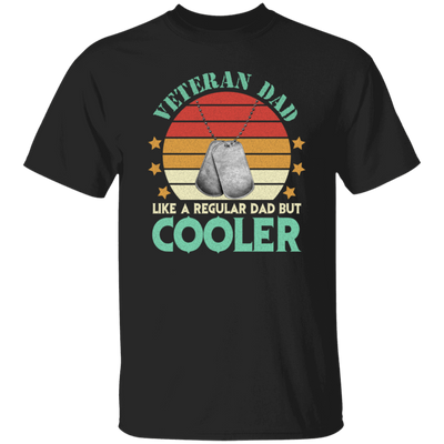 Veteran Dad Definition, Retro Dad Gift, Cooler Dad Vintage Unisex T-Shirt