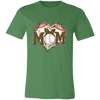 Funny Baseball Mom, Leopard Heart Mom, Ball Sport Lover Gift, Leopard Baseball Unisex Jersey T-Shirt