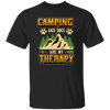 Funny Caravan Camping, Camper Dog Is My Therapy Saying Gift