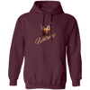 Nature Deer Head Outdoor Forest Sunset Deer Pullover Hoodie