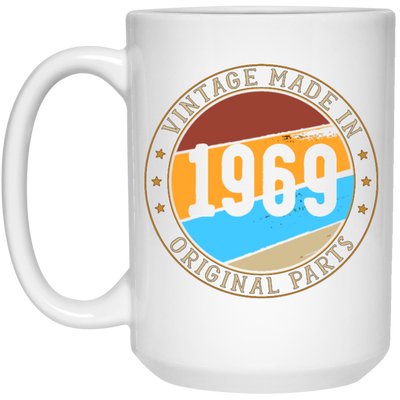 Vintage Made In 1969 Original Parts Retro Birthday Gift