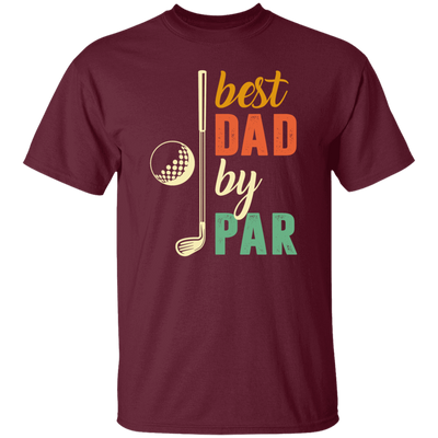 Retro Golf Best Dad By Par, Daddy of the year gift