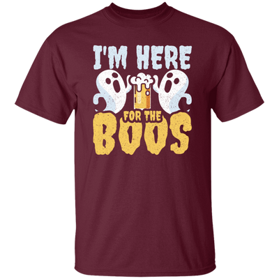 Funny Halloween, I'm Here For The Boos Beer Me Unisex T-Shirt