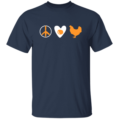 Chicken Peace Love - Free Range Love