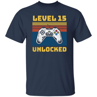 Retro 15th Birthday, Gaming Lover, Gift For Gamer 15 Years Gift Unisex T-Shirt