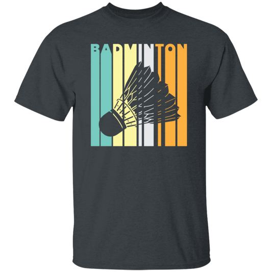 Badminton Shuttlecock Vintage Perfect Gift For Dad Badminton Lover Unisex T-Shirt