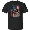 Cute Pug Patriotic America Flag Gift