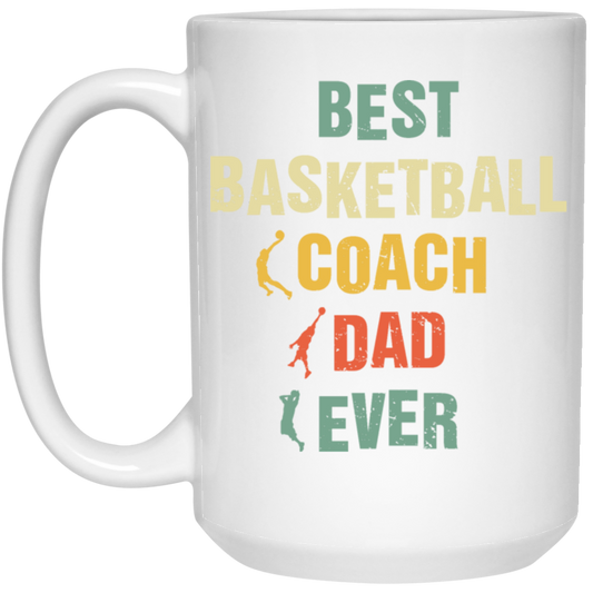 Fathers Day Basketball Coach Dad Gifts Vintage