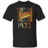 Cassettes Vintage 1972 Gift Birthday 70s Music Lover Gift For Man Unisex T-Shirt