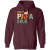 Papa Pilot, Vintage Style, Cool Pilot Gift Pullover Hoodie