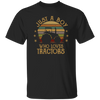 Retro Just a Boy Who Loves Tractors Farm Birthday Kids Unisex T-Shirt
