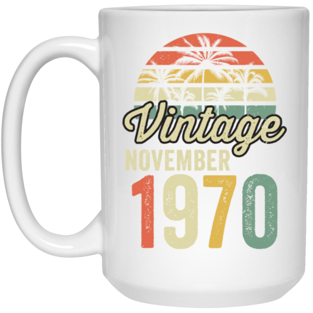 Vintage Since November 1970, 50th Anniversary, Retro 50th Birthday Gift
