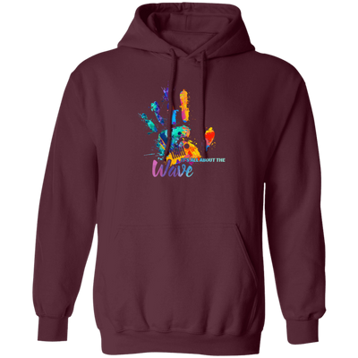 It's All About Wave Jeep Hand Wave Pullover Hoodie